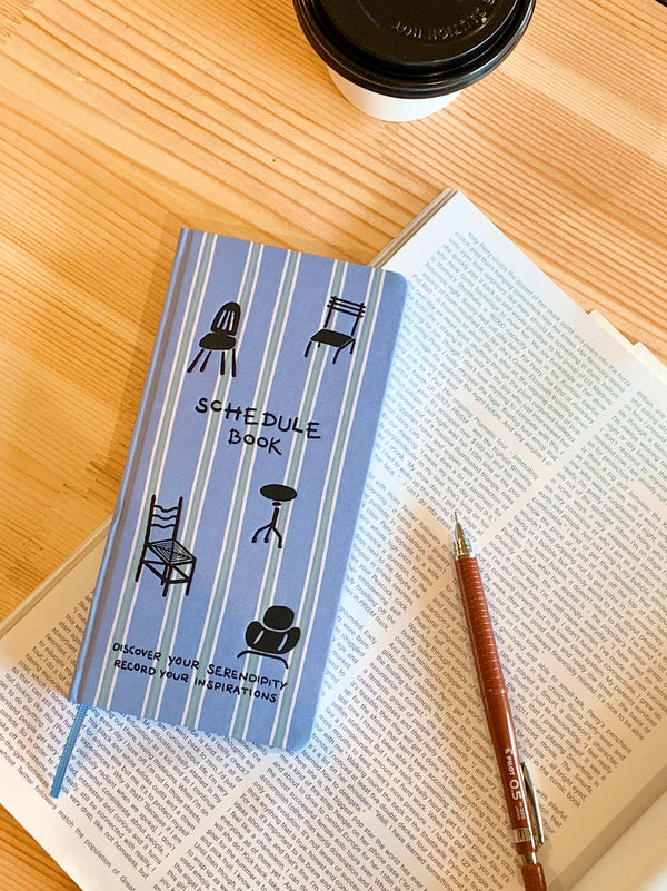 Chair Up Half Year Free Schedule Book - TRLab Shop