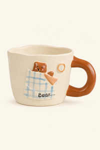 Pocket Bear Relief Ceramic Mug