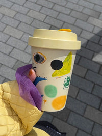 Doodle Bamboo Fiber Cup - TRLab Shop