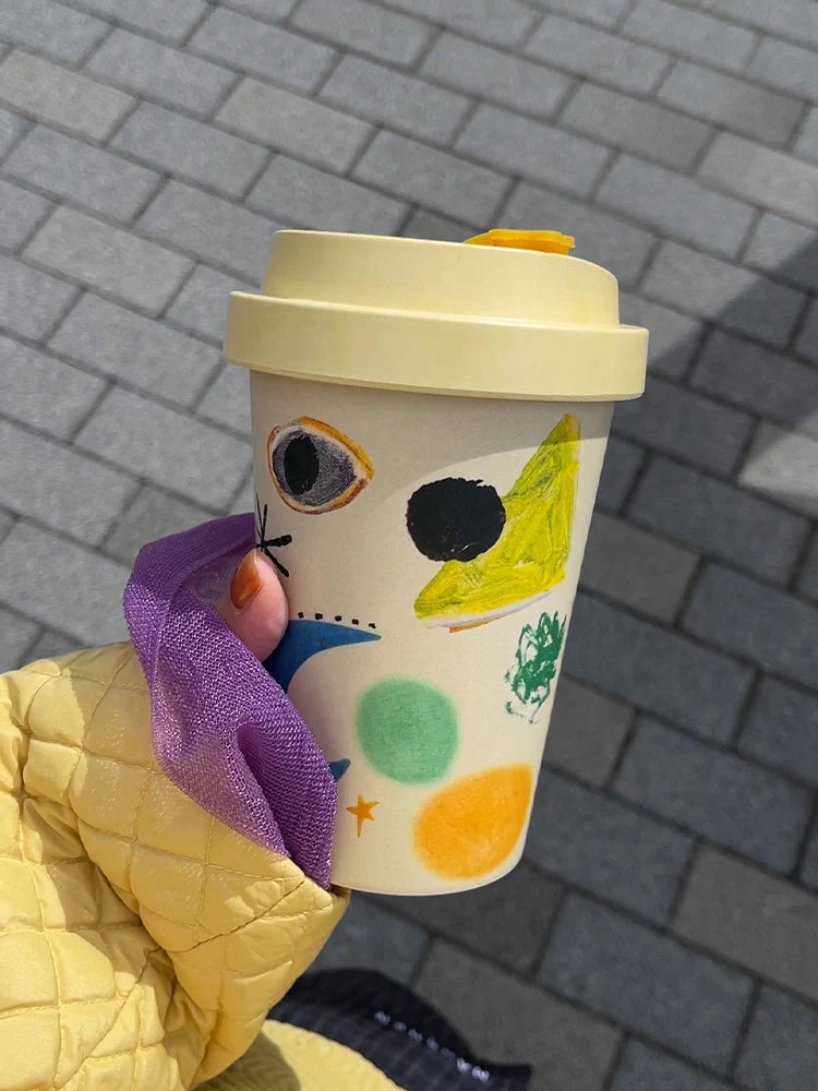 Doodle Bamboo Fiber Cup - TRLab Shop