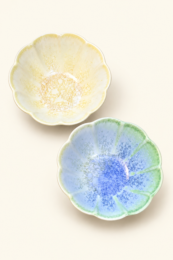 Frost Bloom Pastel Ceramic Tea Cup
