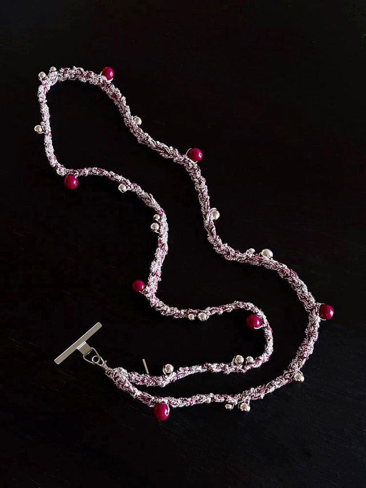 Pastel Color Dot Twist Phone Strap