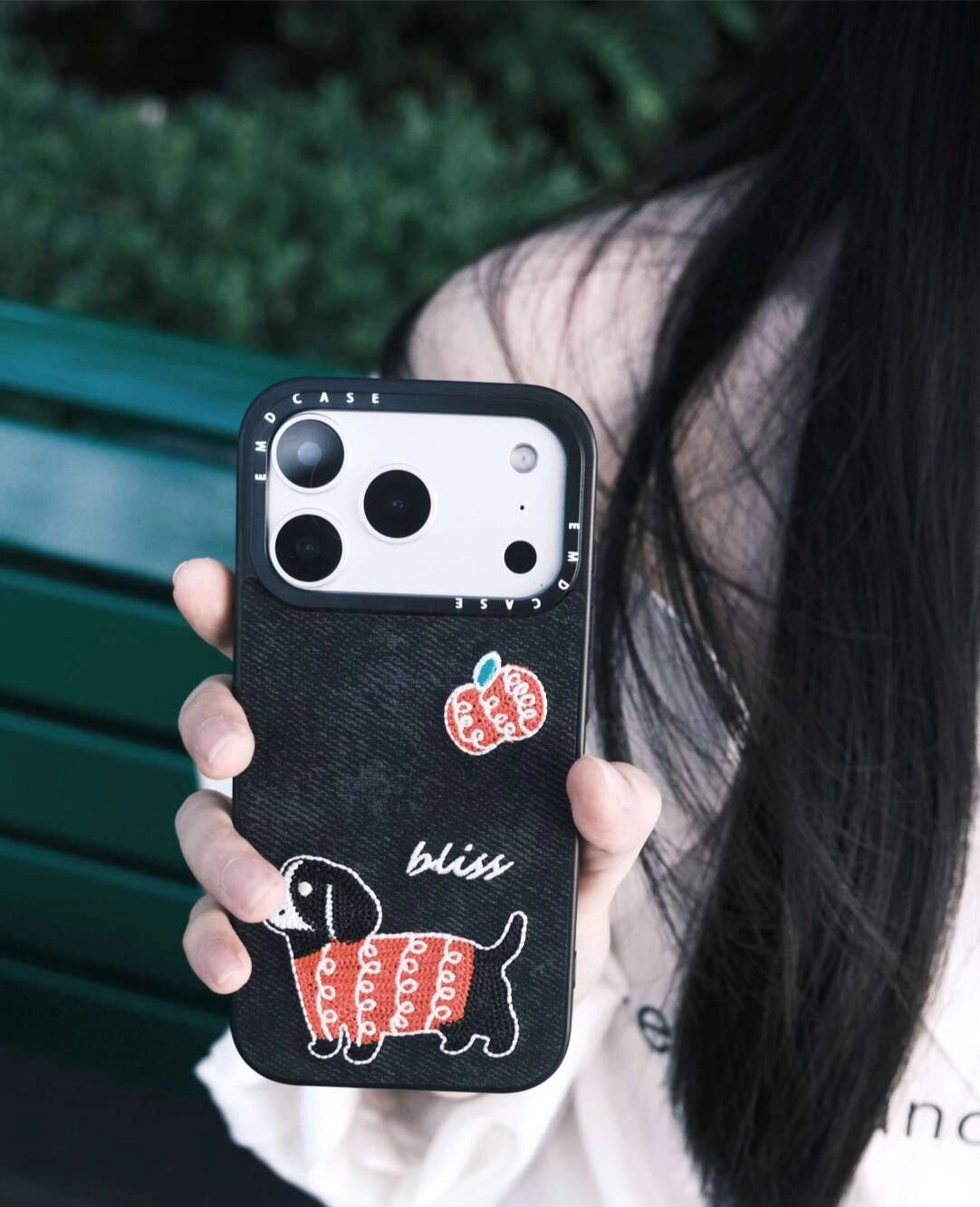 Embroidered Dachshund Phone Case - TRLab Shop