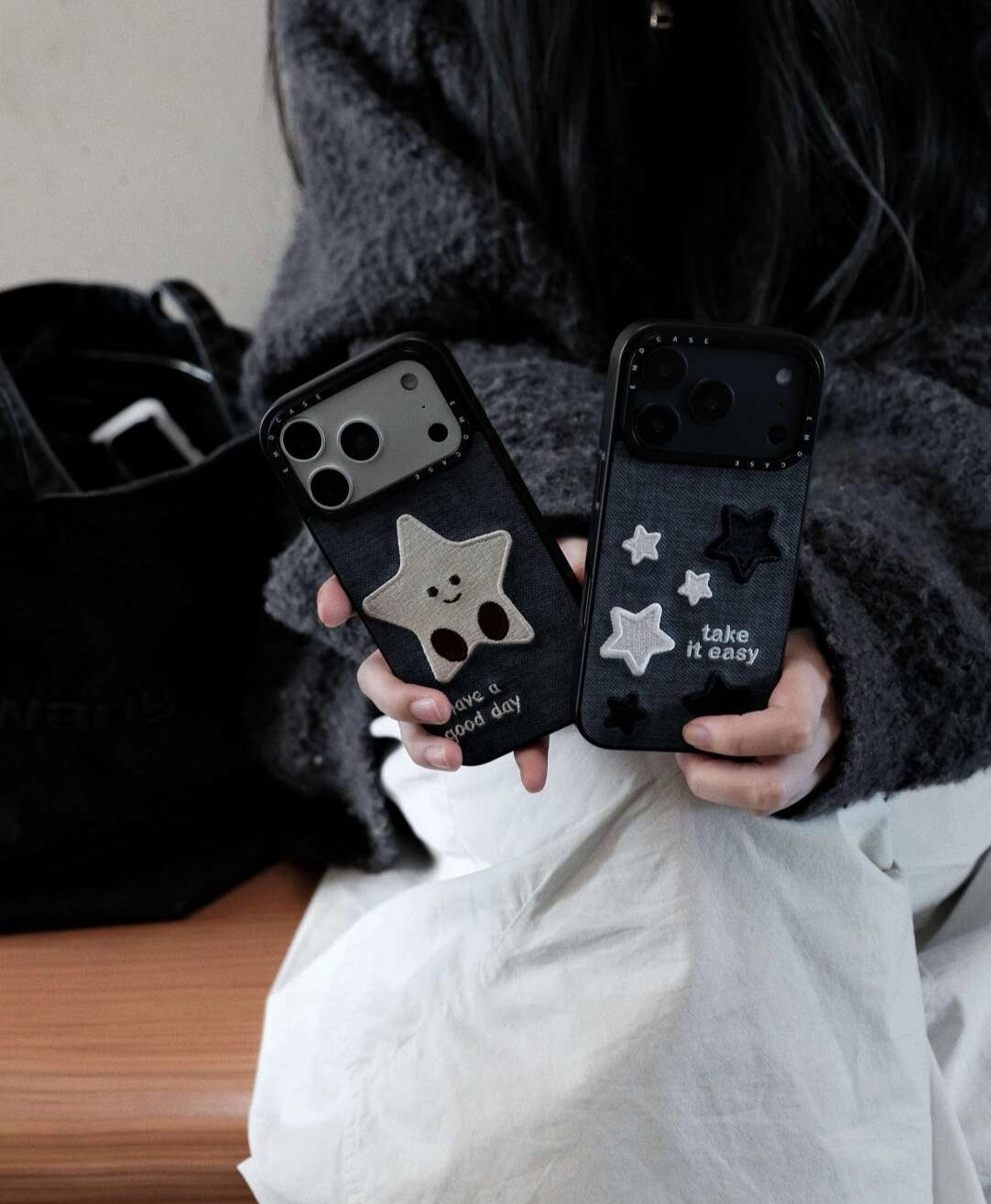 Embroidered Star Phone Case - TRLab Shop