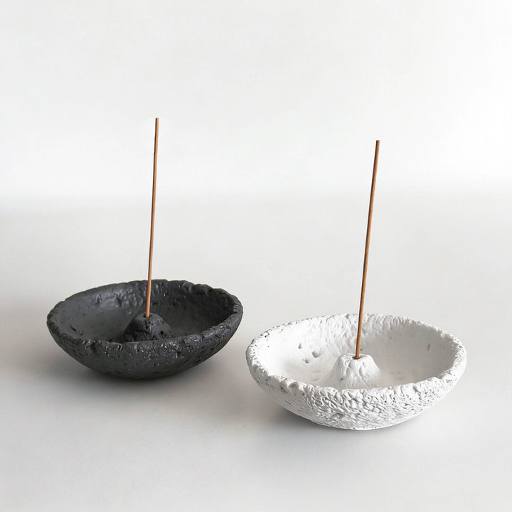 Volcanic Moon Cement Incense Holder - TRLab Shop