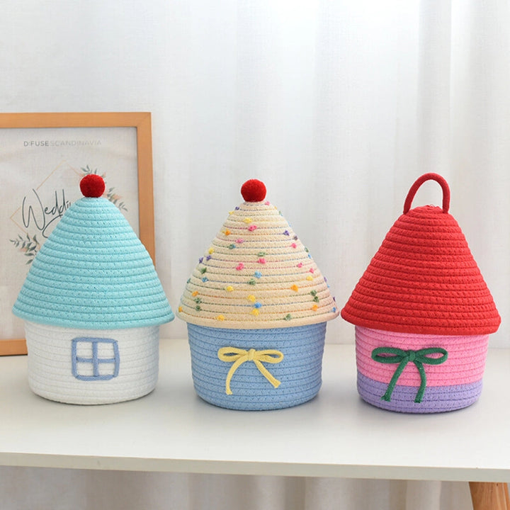 Fairytale Town Woven Rope Storage Basket - TRLab Shop