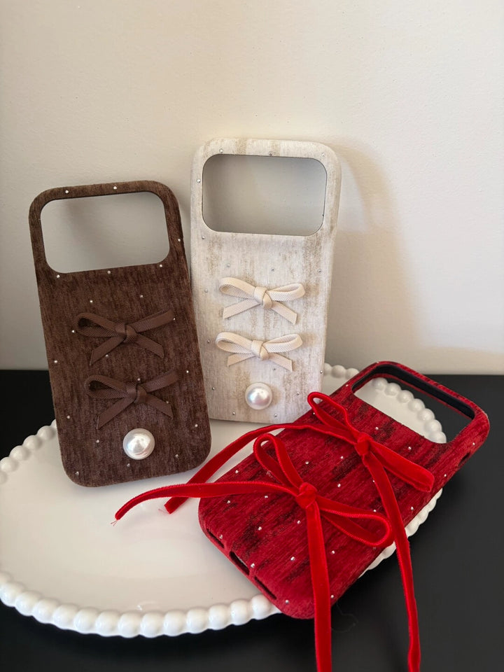 Velvet Bow Phone Case - TRLab Shop
