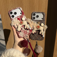 Argyle stuffed Pony Phone Case - TRLab Shop