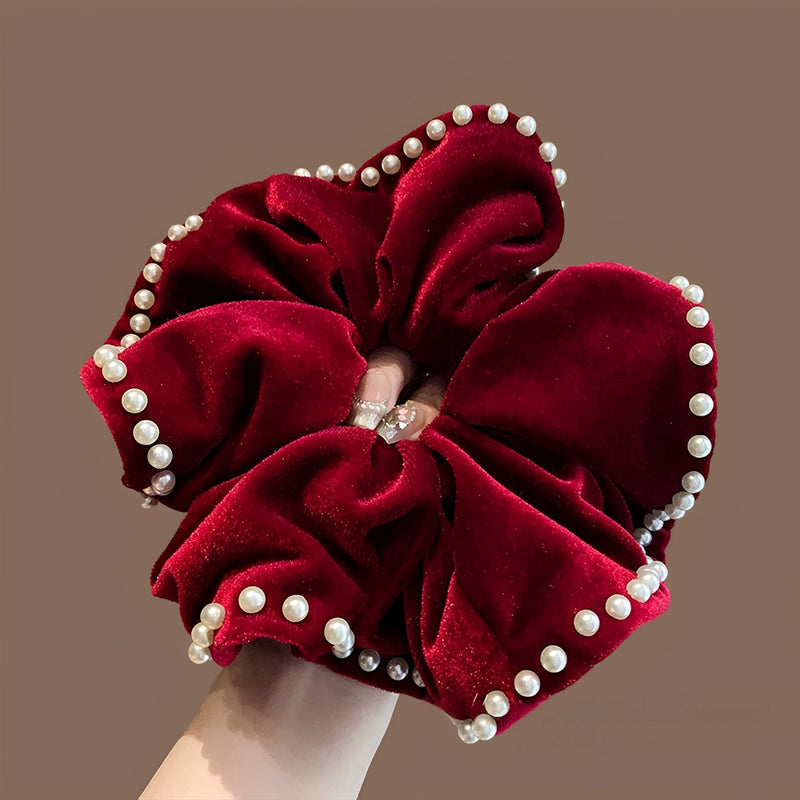 Nocturnal Feast Wavy Hem Scrunchie - TRLab Shop