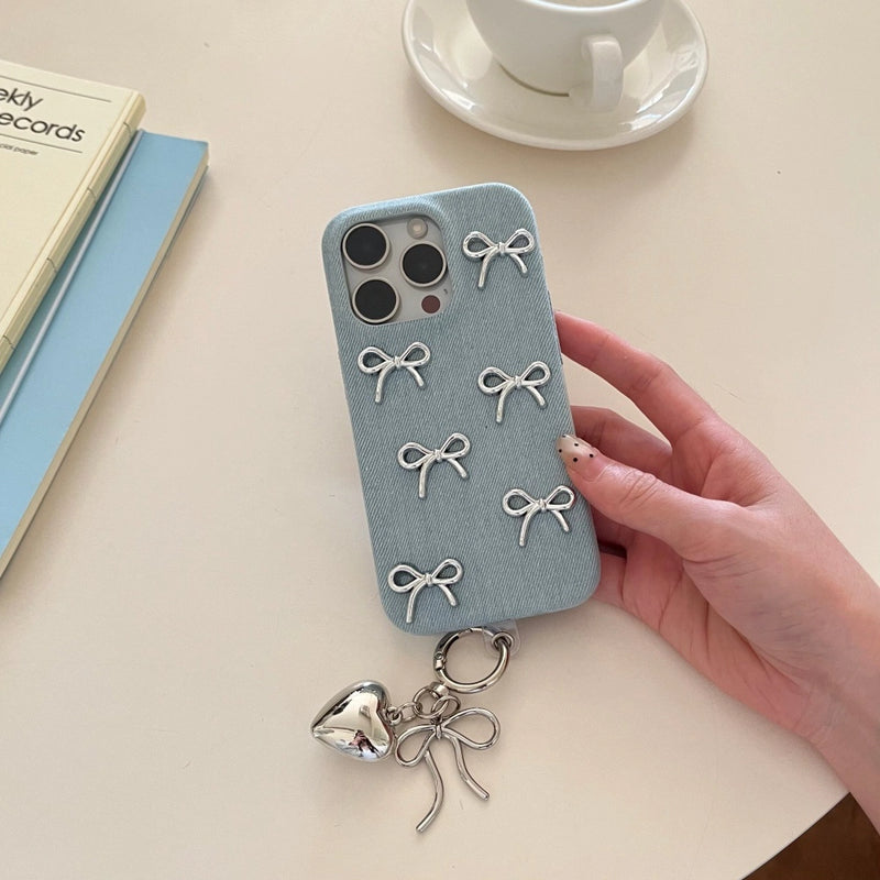 Cowboy Floral & Bow Phone Case - TRLab Shop