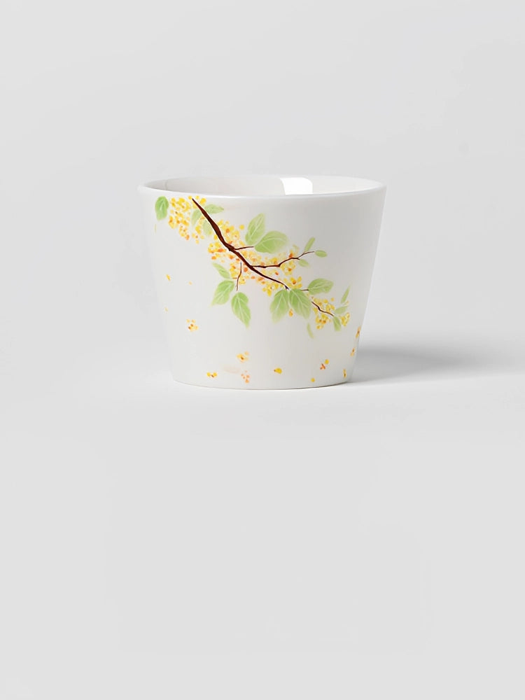 Osmanthus & Persimmons Ceramic Tumbler