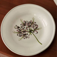 Floral Ceramic Plate