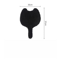 Cat Patterns Flocked Seat Cushion