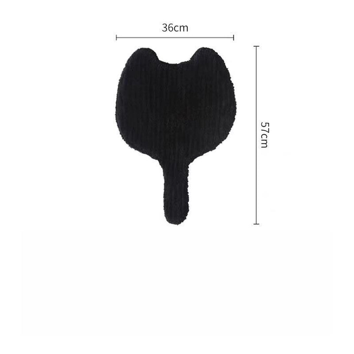 Cat Patterns Flocked Seat Cushion