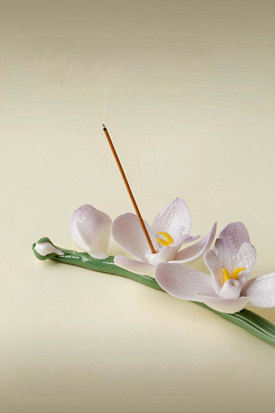 Handcrafted Magnolia Incense Holder