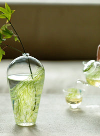 Spring Wildness Glass vase