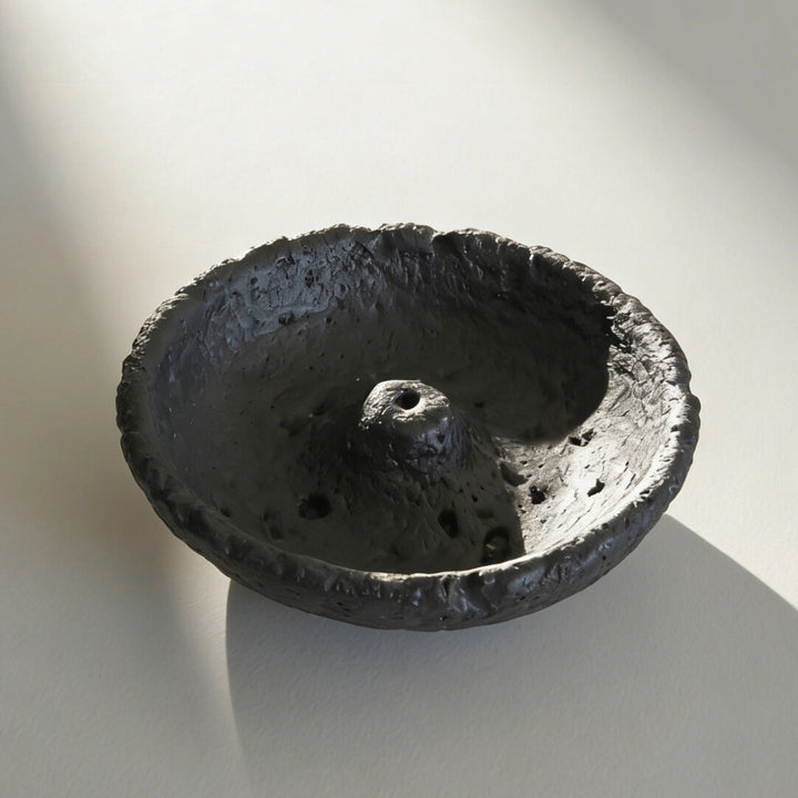 Volcanic Moon Cement Incense Holder - TRLab Shop