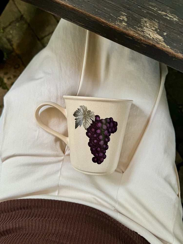 Grapes & Pods Cluster Mug - TRLab Shop