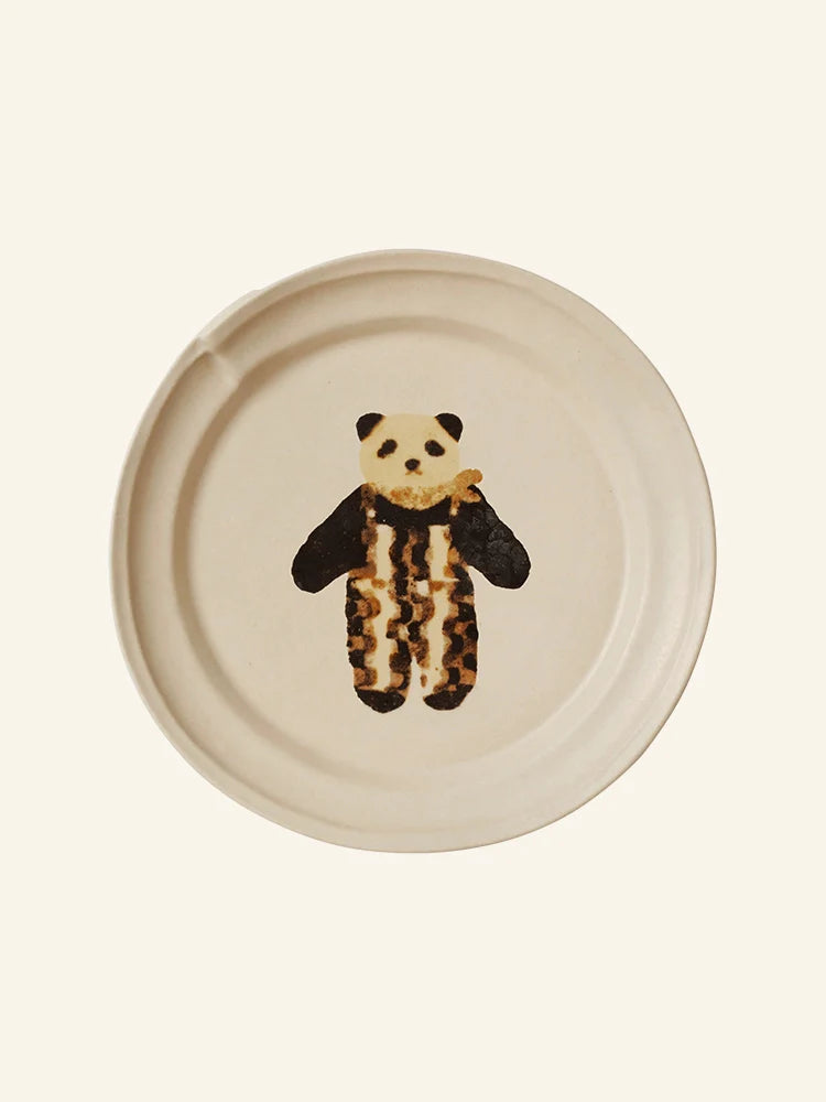 Animal Friends Ceramic Plate - TRLab Shop
