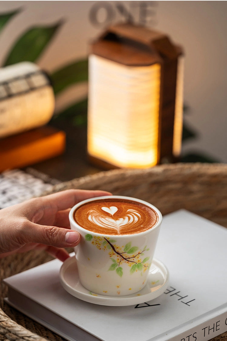 Osmanthus & Persimmons Ceramic Tumbler