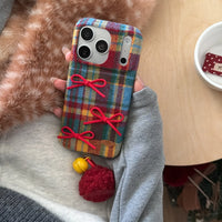 Scottish Wool Bow Phone Case - TRLab Shop