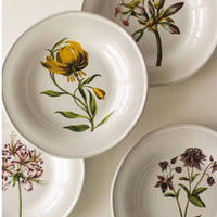 Floral Ceramic Plate