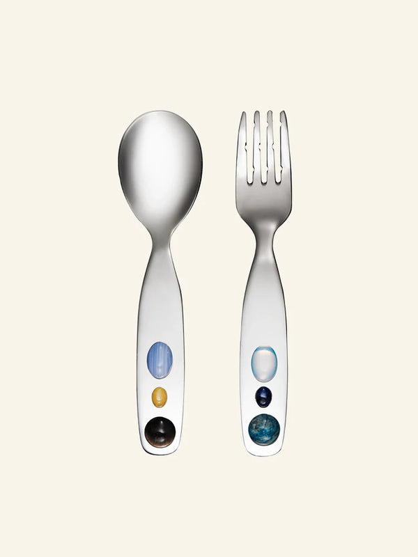 Candy Jade Stainless Steel Spoon & Fork - TRLab Shop