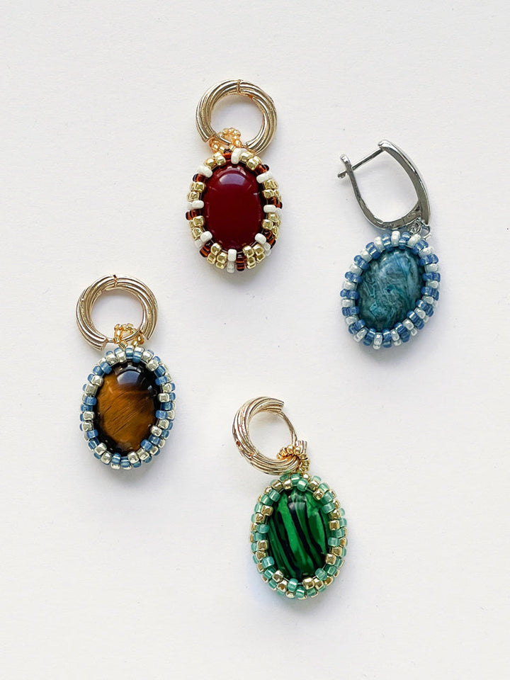 Magic Stone Beaded Earrings - TRLab Shop