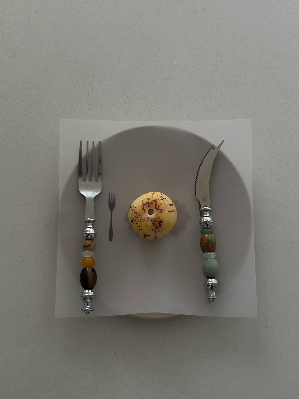 Natural Gemstone Dining Set - TRLab Shop