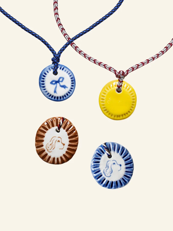 Ceramic Photo Frame Necklace - TRLab Shop