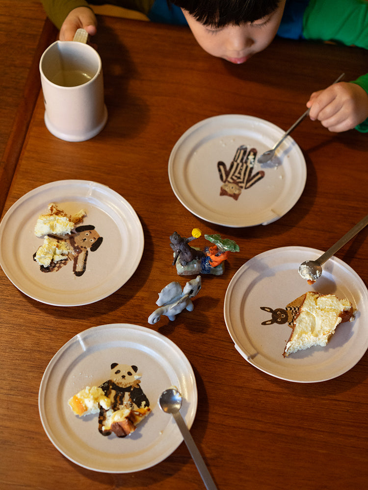 Animal Friends Ceramic Plate - TRLab Shop