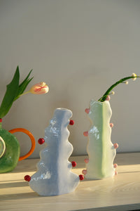 Ceramic Cactus-Shaped Vase