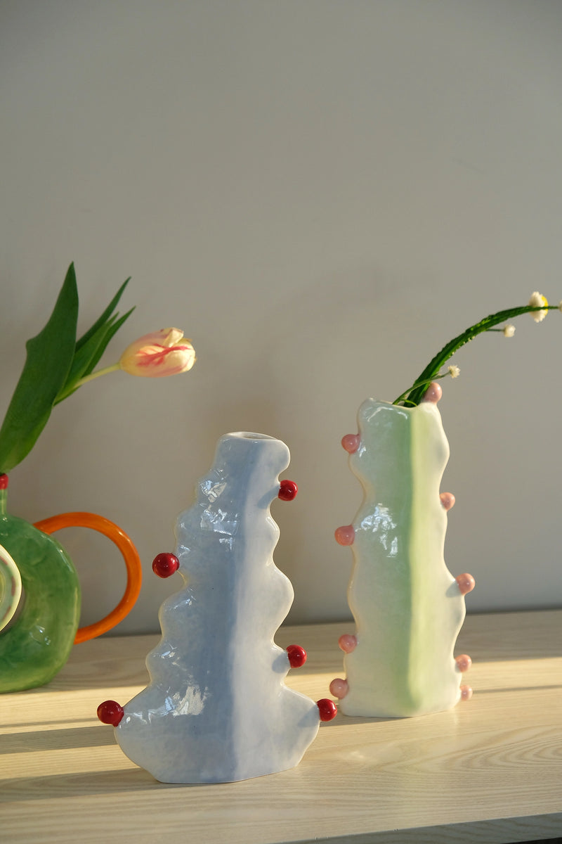 Ceramic Cactus-Shaped Vase - TRLab Shop