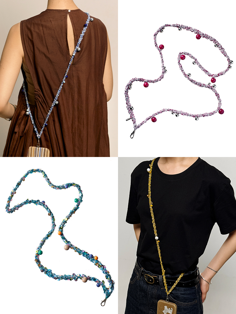 Pastel Color Dot Twist Phone Strap - TRLab Shop