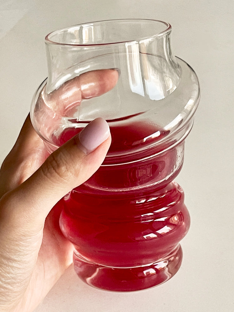 Twist & Loop Glass Goblet - TRLab Shop