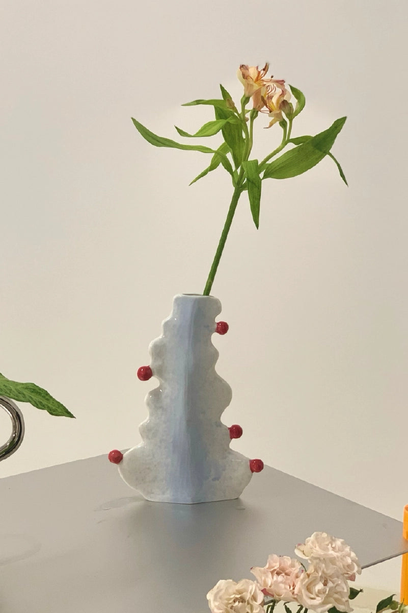 Ceramic Cactus-Shaped Vase - TRLab Shop