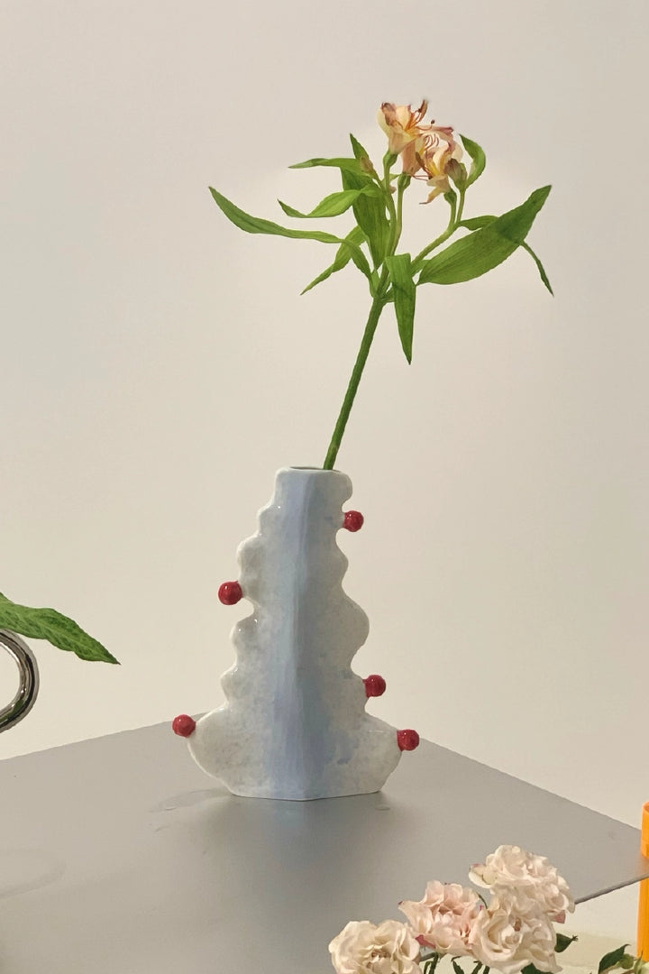 Ceramic Cactus-Shaped Vase