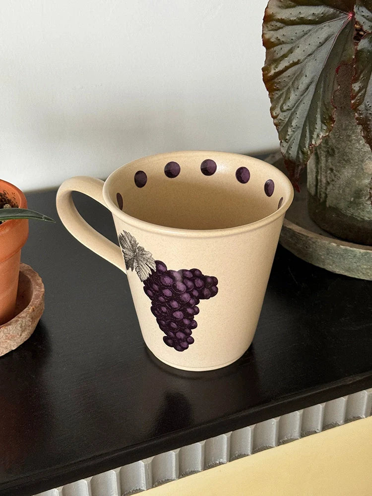 Grapes & Pods Cluster Mug - TRLab Shop