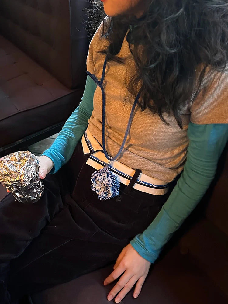 Cozy Sweater Floral AirPods Charm - TRLab Shop