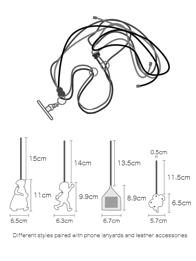 Magic Puppet Town Long Phone Strap