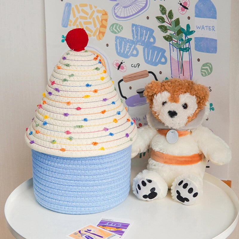 Fairytale Town Woven Rope Storage Basket - TRLab Shop