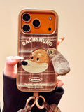 Big Ear Puppy Embroidered Phone Case - TRLab Shop