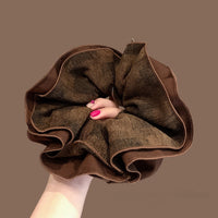 Double Espresso Wavy Hem Scrunchie - TRLab Shop
