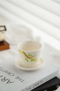 Osmanthus & Persimmons Ceramic Tumbler