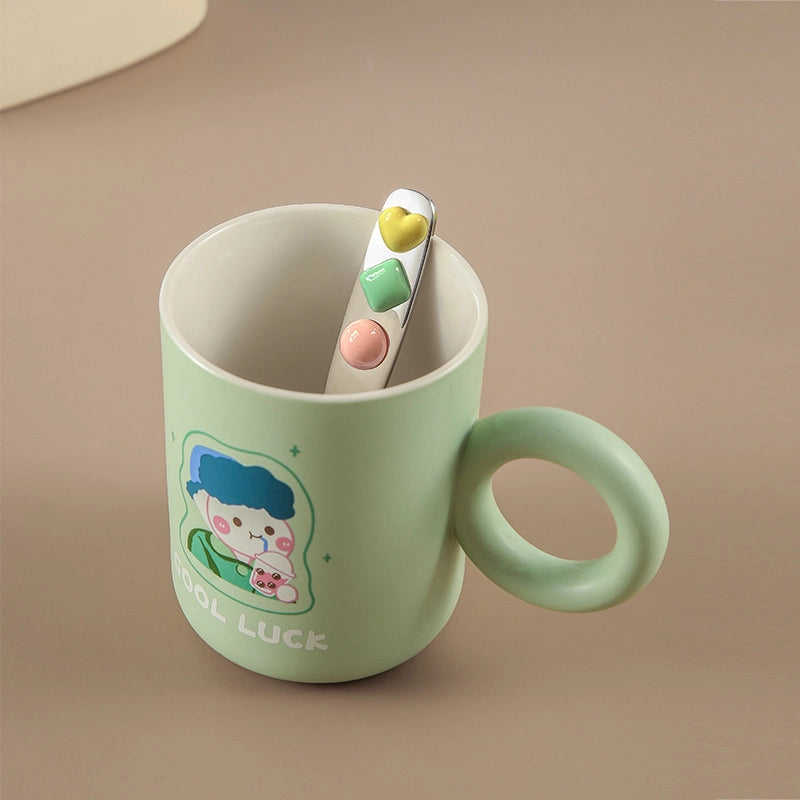 Jelly Jade Stainless Steel Spoon & Fork - TRLab Shop