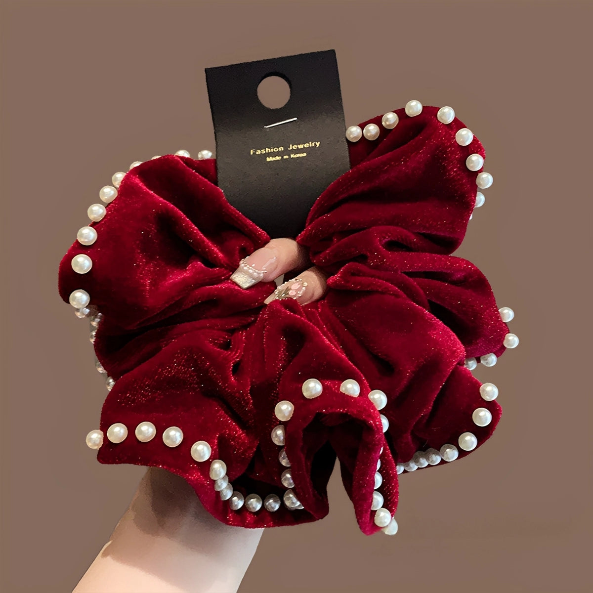 Nocturnal Feast Wavy Hem Scrunchie - TRLab Shop