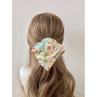 Monet's Garden Square Scarf Scrunchie - TRLab Shop