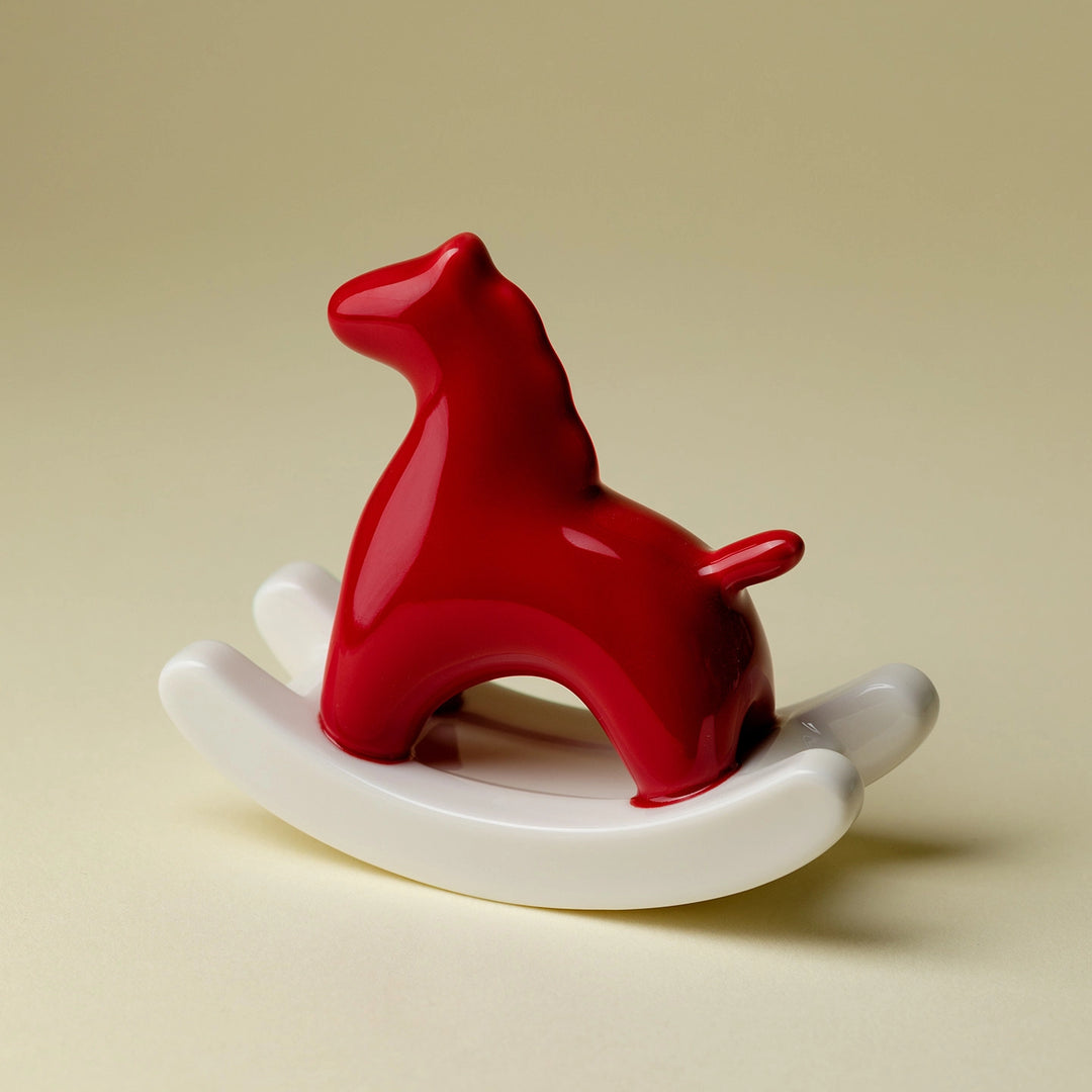 Ceramic Rocking Horse Ornament