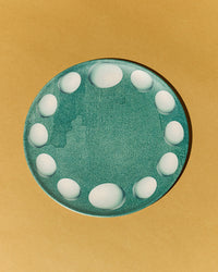 Double Pear & Egg Bamboo Fiber Plate