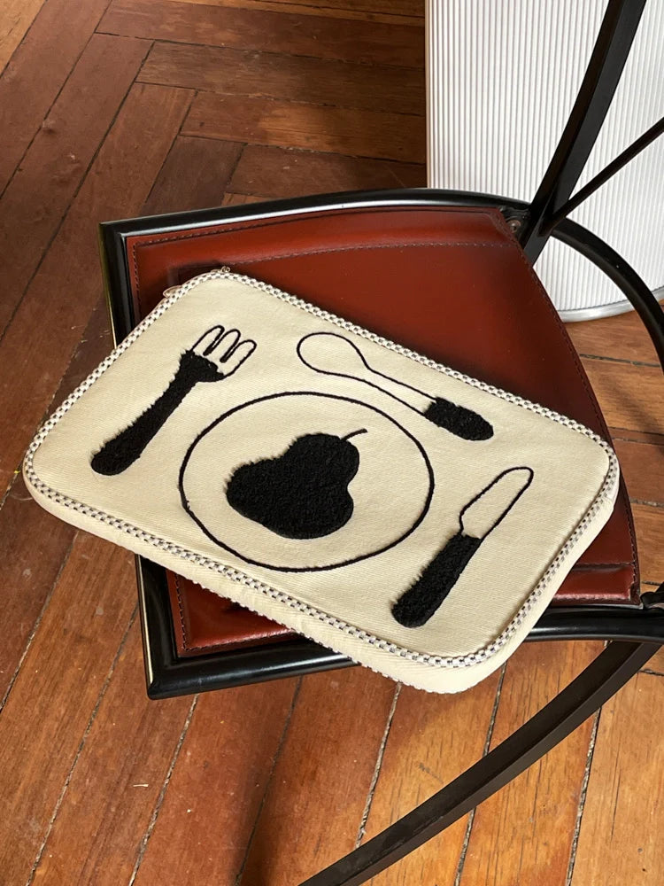 Pear Placemat Laptop Messenger Bag - TRLab Shop